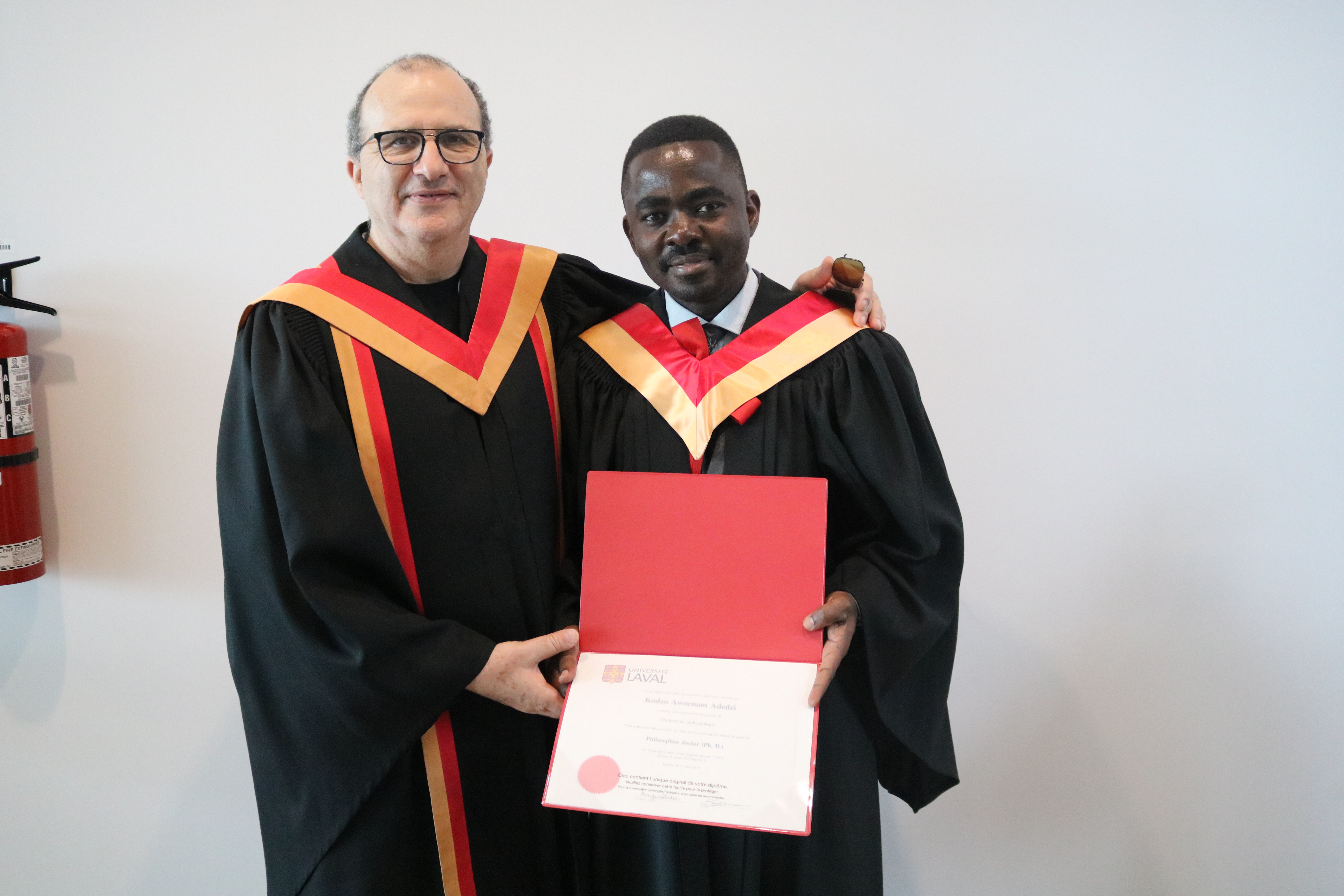 Photossouvenirs de la collation des grades